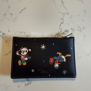 Coach Disney Christmas Card Holder